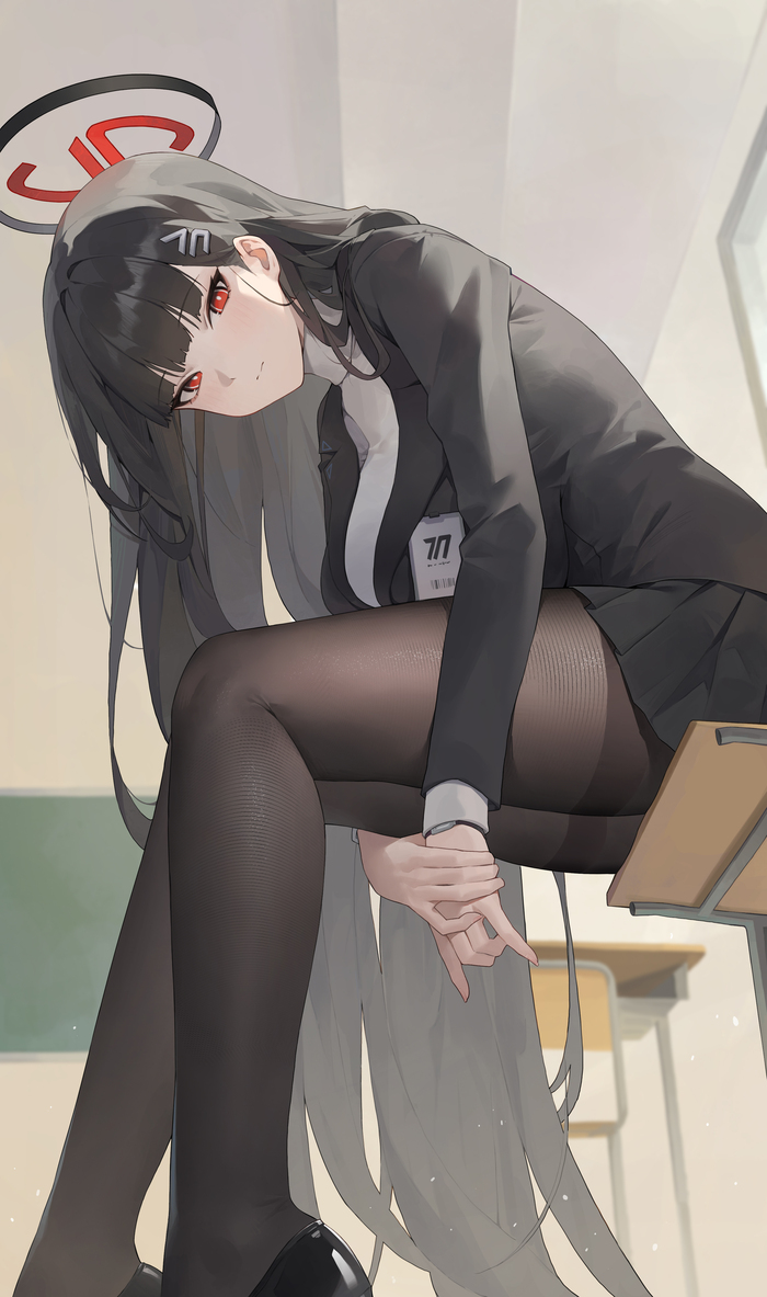 Tsukatsuki Rio #030 , Anime Art, Blue Archive, Tsukatsuki Rio, ,  , , , , , 