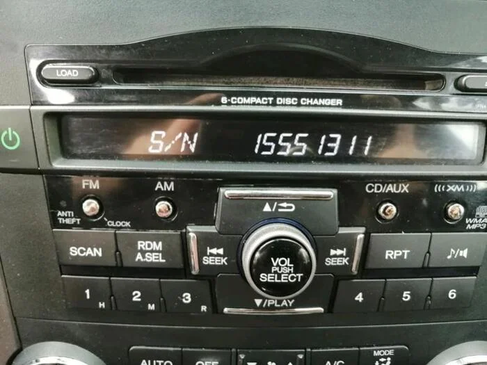 Honda radio code. How to unlock a Honda radio? - The code, Password, Video, Rutube, Short videos, VKontakte (link), Longpost