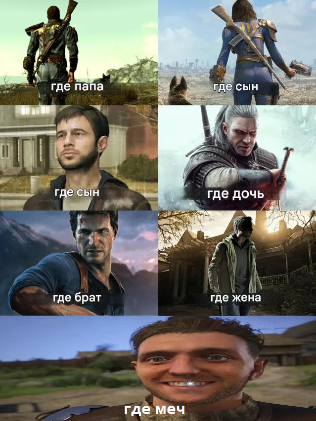  :     , ,  , Kingdom Come: Deliverance, Uncharted, Fallout, Alan Wake,  3:  , Heavy rain