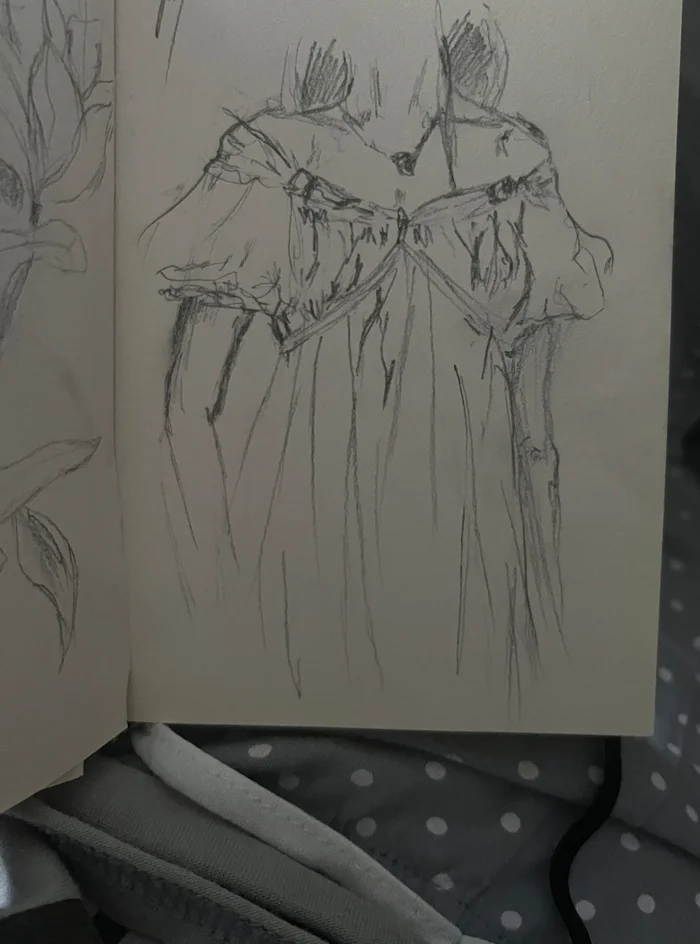 Please rate me) - My, Survey, Images, Art, Girls, The dress, Evening Dress, Textile, STYLE, Sketch