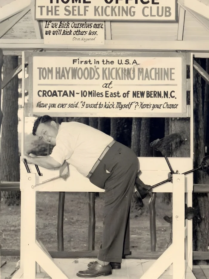 Kick More Fun: How Tom Heywood Made America Kick With a Smile - Past, Inventions, Humor, Black and white photo, Facts, Longpost, VKontakte (link)
