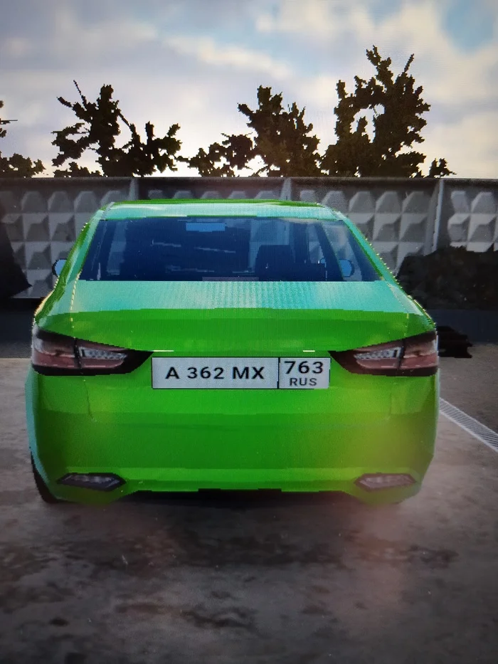 Beautiful Vesta NG - My, Lada Vesta, AvtoVAZ, Renault, Mitsubishi, Auto, The photo, Screenshot