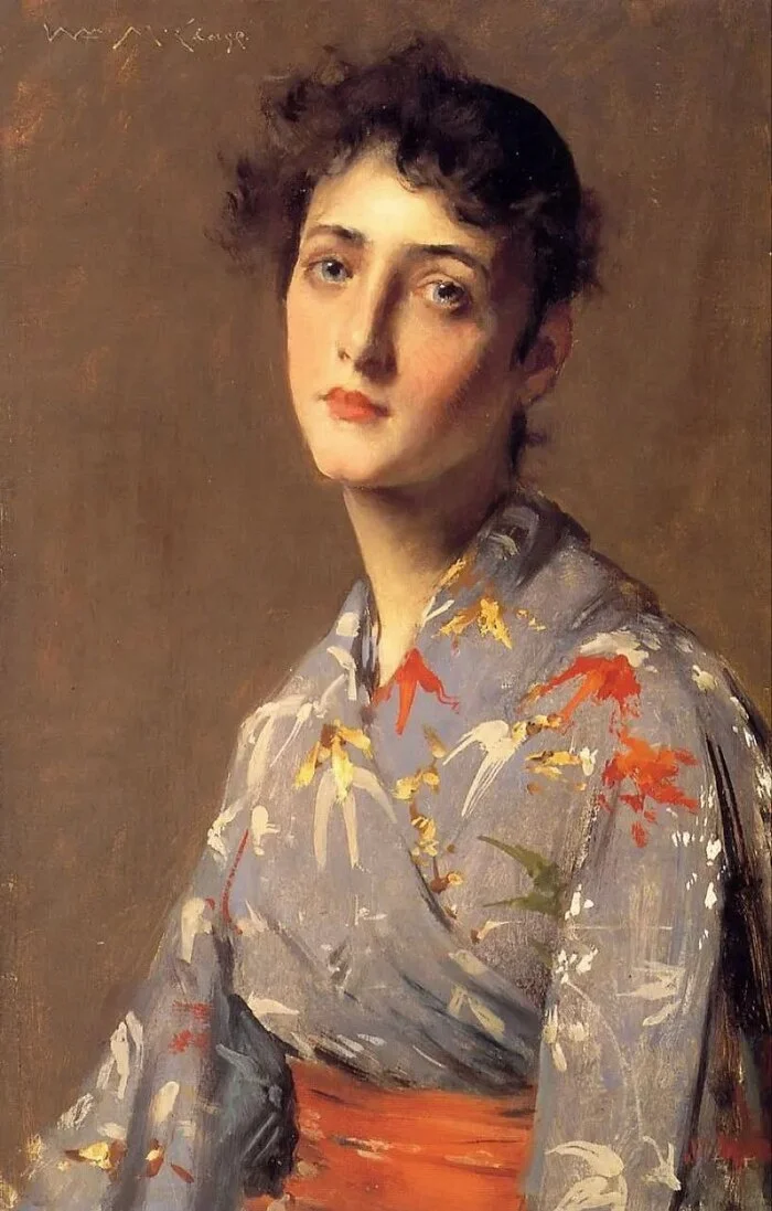Female images in the artist's works - Art, Artist, beauty, Oil painting, Art, Modern Art, Desktop wallpaper, Telegram (link), Longpost, 18+, NSFW