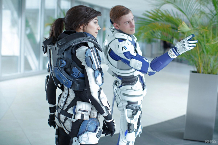 Mass Effect: Andromeda | Sara Ryder & Scott Ryder , Sara ryder, Mass Effect: Andromeda,  , Bioware, ,  (), 