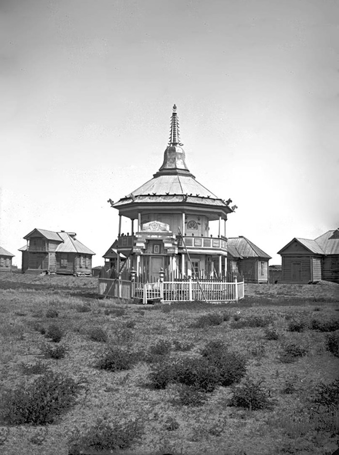 Калмыцкий храм близ г. Астрахани