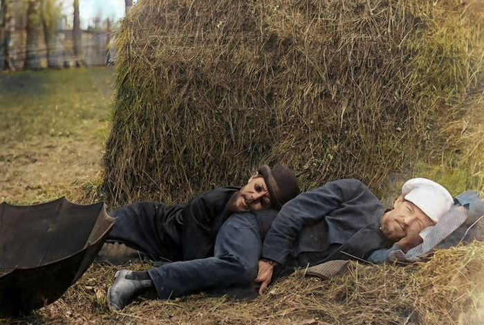 Подборка интересных и необычных фотографий Российской Империи. 20 раскрашенных фотографий. Часть X Историческое фото, Старое фото, История России, Фотография, Российская империя, 19 век, 20 век, Колоризация, Длиннопост