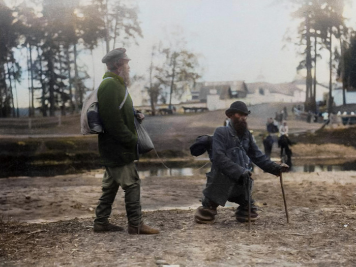 Подборка интересных и необычных фотографий Российской Империи. 20 раскрашенных фотографий. Часть X Историческое фото, Старое фото, История России, Фотография, Российская империя, 19 век, 20 век, Колоризация, Длиннопост