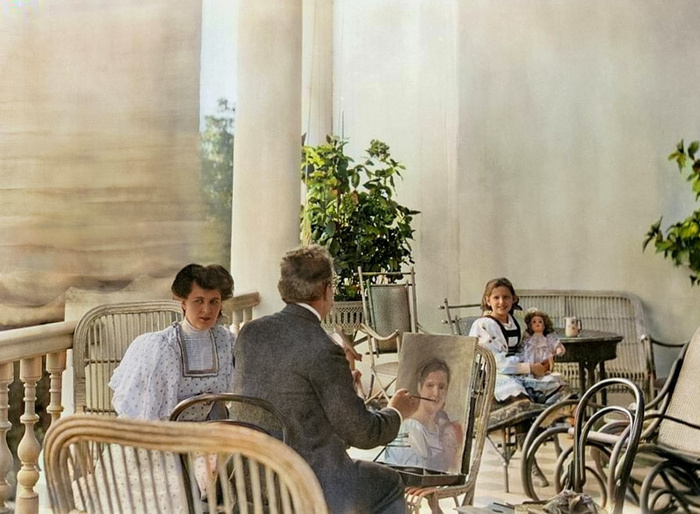 Подборка интересных и необычных фотографий Российской Империи. 20 раскрашенных фотографий. Часть X Историческое фото, Старое фото, История России, Фотография, Российская империя, 19 век, 20 век, Колоризация, Длиннопост