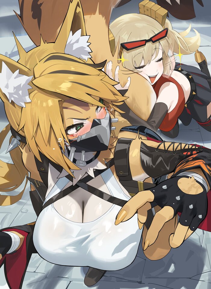 ,   !!! , Anime Art, , , Zenless Zone Zero, Burnice White (zzz), , Animal Ears, Pulchra (zzz)