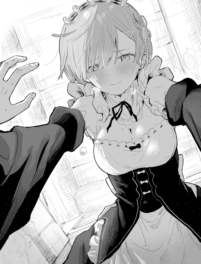     ,        !      ! , Anime Art, , Re:Zero Kara, Rem (Re:Zero Kara), -, , , 