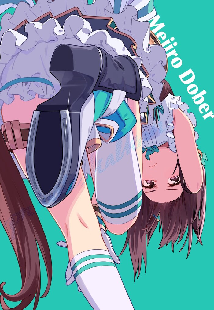     -! , Anime Art, Uma Musume Pretty Derby, Mejiro Dober, Animal Ears, , 