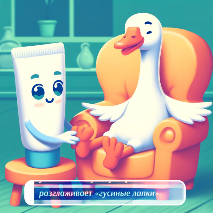 Надпись на креме