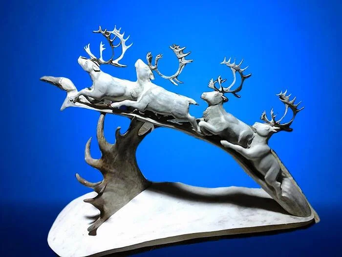 Give a tambourine - Kamchatka, Bone carving, Wood carving, Leather carving, Tambourine, Evenki, Telegram (link), Longpost