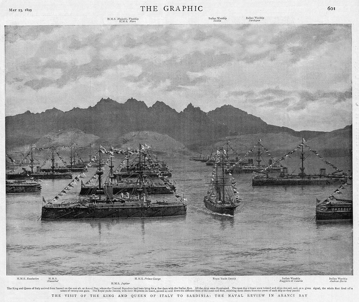      . Ruggiero di Lauria  Andrea Doria  .     The Graphic, 13  1899 