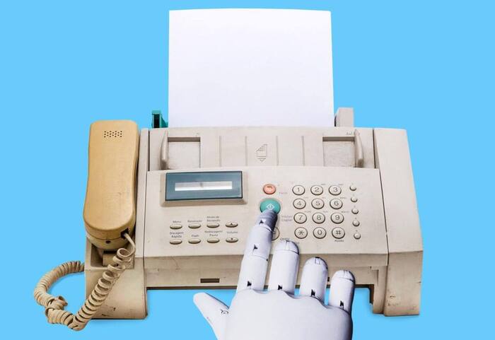 В Германии придумали услугу ИИ по факсу