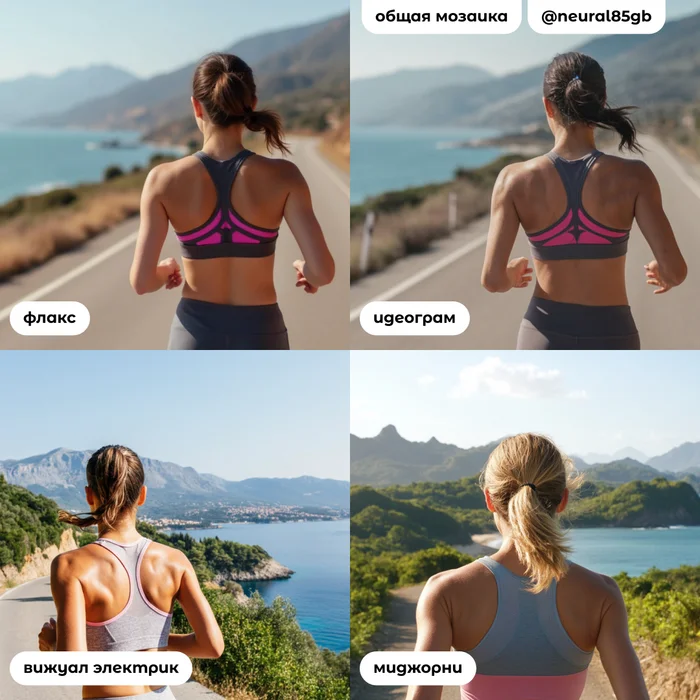 Comparison of visuals of graphic neural networks - My, Midjourney, Neural Networks, Flux, Neural network art, Overview, Longpost