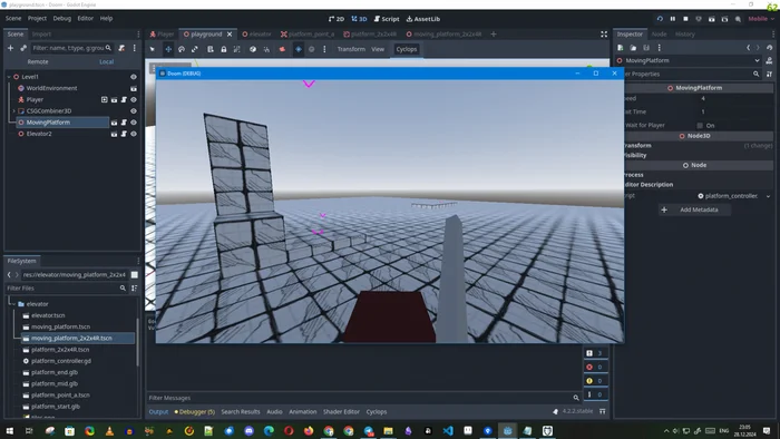 From Pong to Portal. Making 10 games on Godot. What came out of it? - My, Инди, Gamedev, Godot, Indie game, Portal, Crash Bandicoot, Doom, Pong, Breakout, Super mario bros, Pixel Art, Low poly, Development of, Platformer, Shooter, Arcade games, Головоломка, Blender, Aseprite, Video, Soundless, Short videos, Vertical video, Longpost