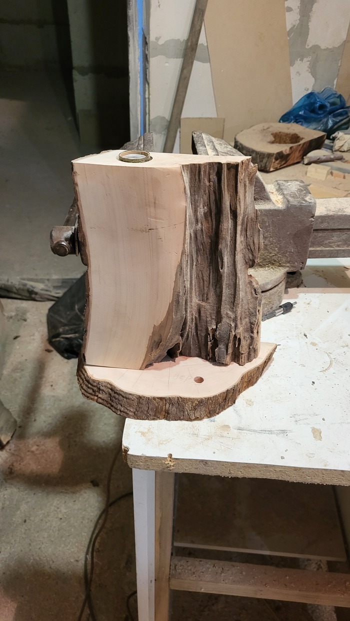 к сожалению, это единственная фотка процесса создания