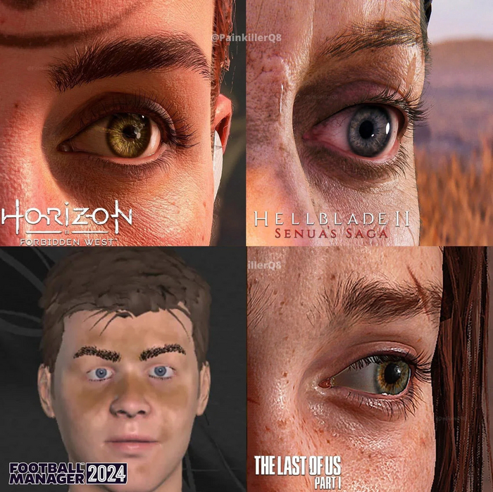   ...  , , The Last of Us, Horizon Forbidden West, Senuas Saga: Hellblade II, Football Manager, 