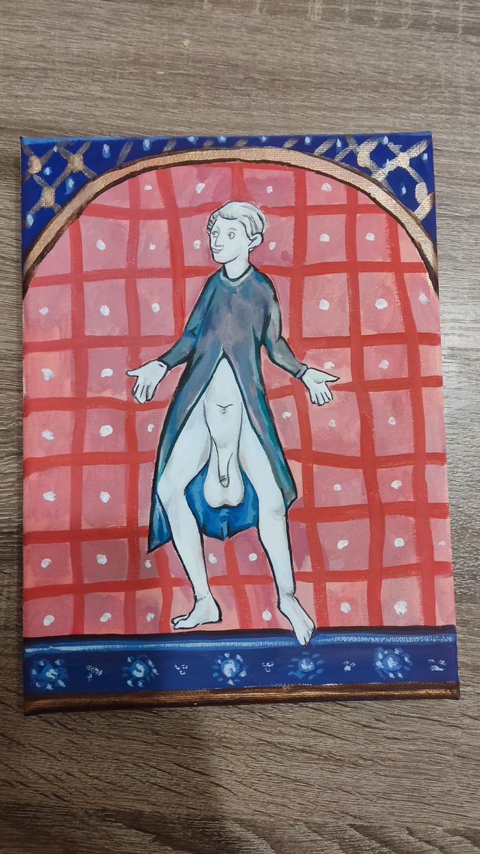 Николай показывает где болит