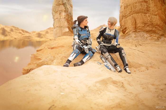 Mass Effect: Andromeda | Sara Ryder & Cora Harper , Sara ryder, Mass Effect: Andromeda,  , Bioware, ,  (), 