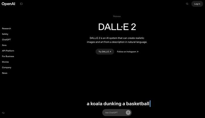 ������� �������� ������� DALL·E 2