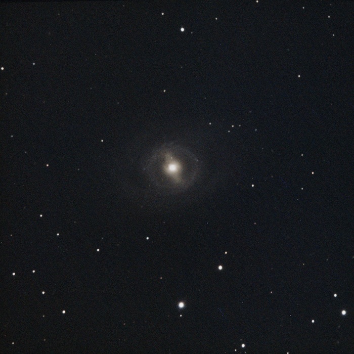 Галактика NGC 3351 (M95), показываю в любительский телескоп как она выглядит прямо сейчас, без фильтров и Фотошопа!