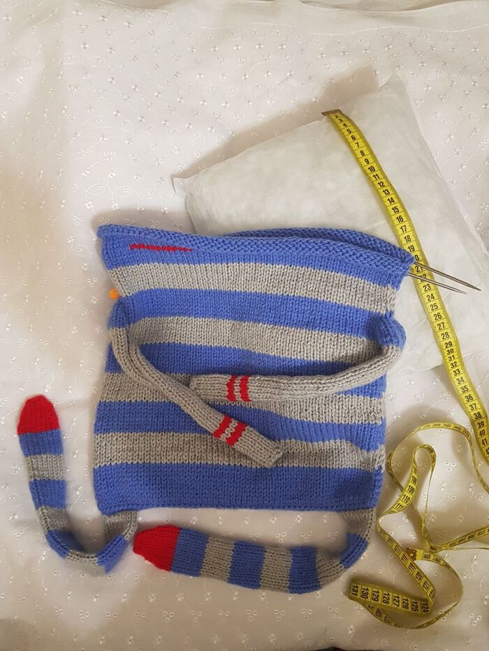 Практически готово, вот и наполнитель...