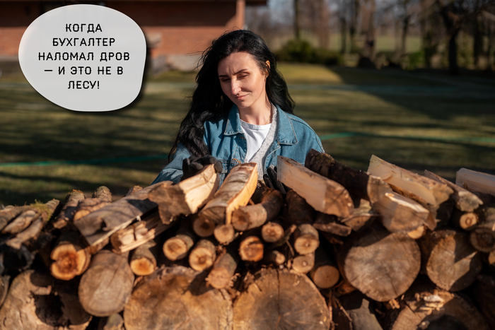 Когда ты бухгалтер, и твой отчет выглядит так, будто ты наломал дров — пора пересмотреть свои приоритеты и, возможно, взять уроки по бухгалтерскому мастерству!