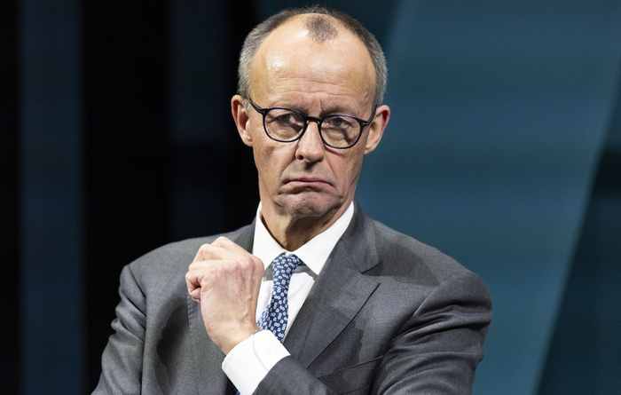 Кандидат в канцлеры ФРГ от ХДС/ХСС Фридрих Мерц//© ddp/ Sven Simon via Reuters Connect