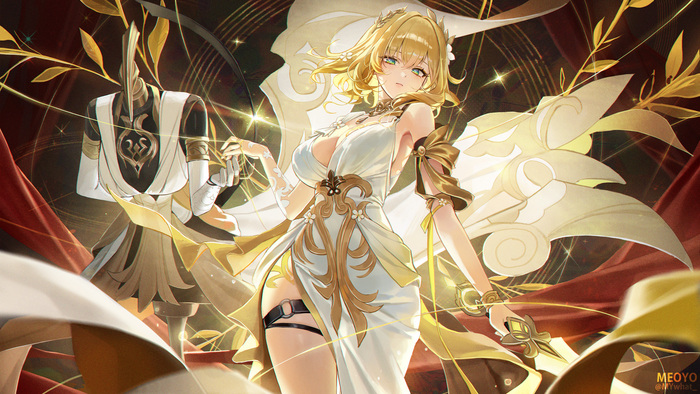 Aglaea Anime Art, , , , Honkai: Star Rail, Aglaea (Honkai: Star Rail)
