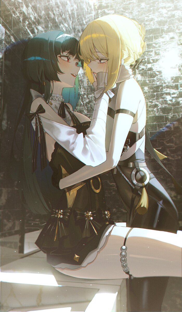       , Anime Art, , , Zenless Zone Zero, Evelyn Chevalier (zzz), Astra Yao (zzz), 