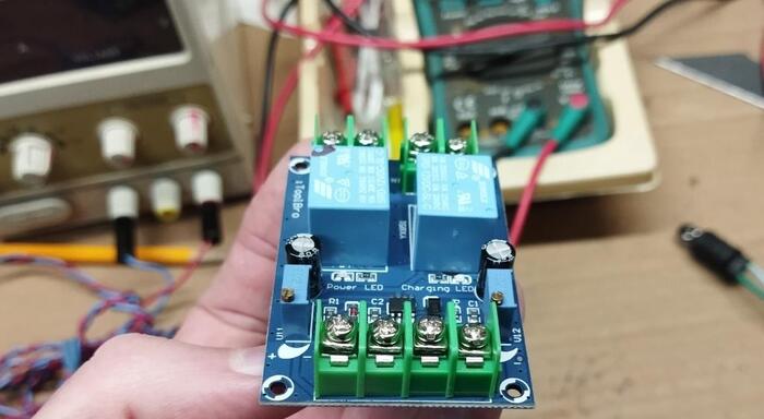 Модуль переключения на резервное питание дизельной автономки 12В