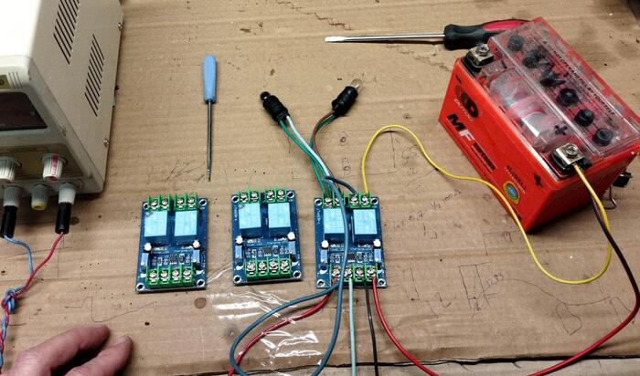  Модуль автоматического переключения на резервное питание 12В. INGF
