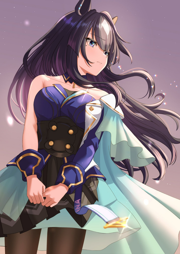 Verxina , Anime Art, Uma Musume Pretty Derby, Verxina (Uma Musume), Animal Ears, Twitter ()