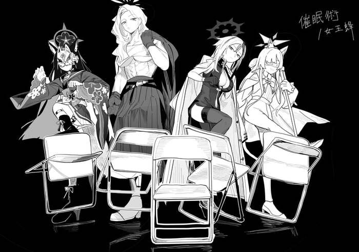   " " , Blue Archive, Anime Art, Shintani Kai, Kosaka Wakamo, Akemi (Blue Archive), Kiyosumi Akira