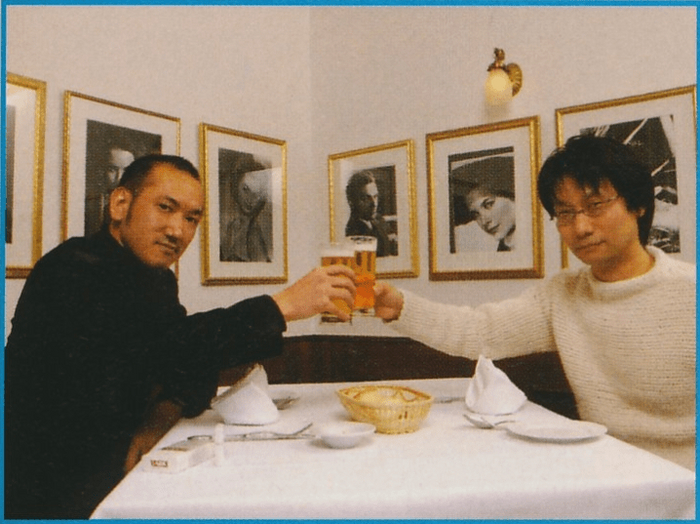 За вас, дорогие геймеры. Кадзума Канэко (слева) и Хидео Кодзима (справа)