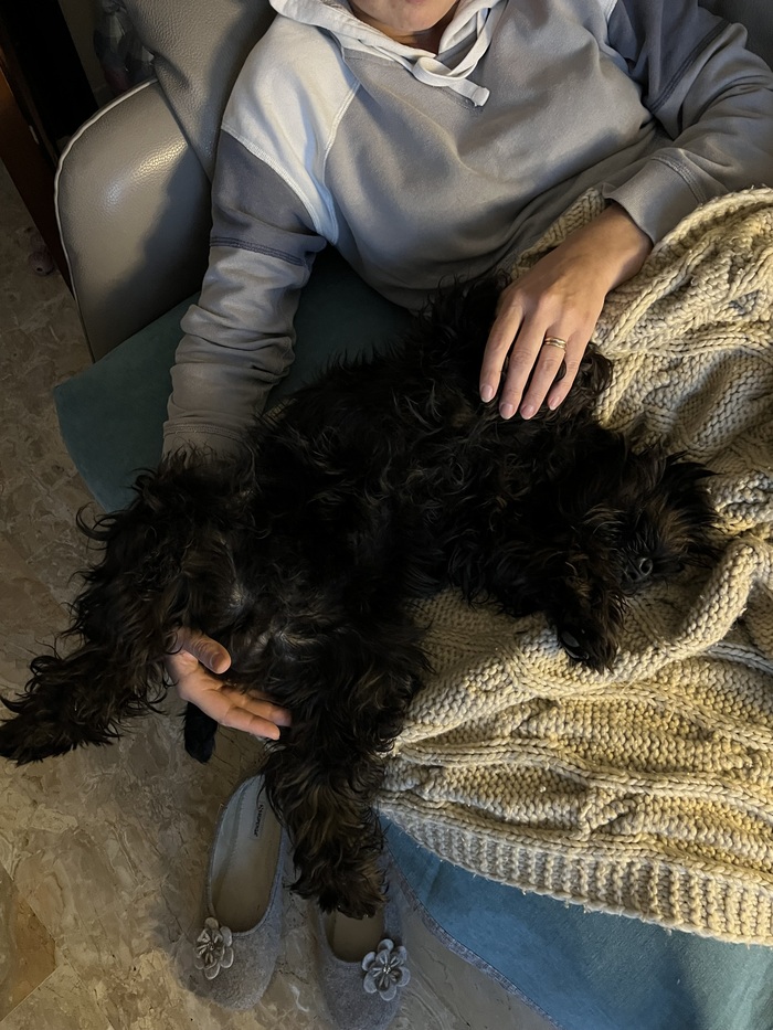 Почти падаем.