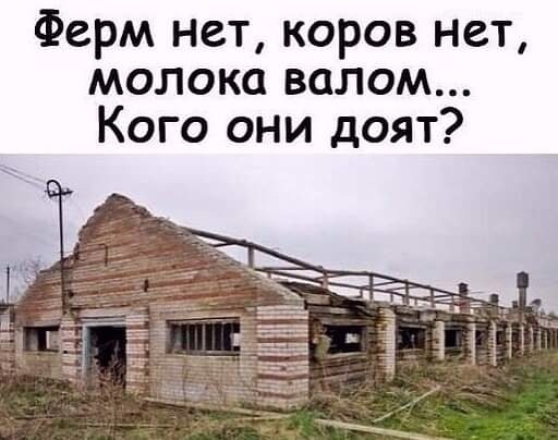 А молоко откуда