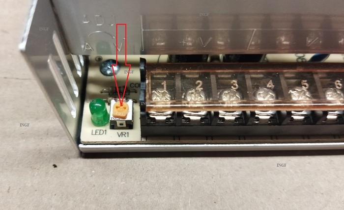 Блока Питания автономного отопителя 400Вт (33А)12В для установки на Heater Kit INGF-01