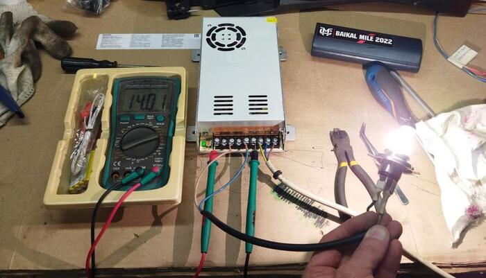 Настройка Блока Питания дизельной автономки 400Вт (33А)12В для установки на Heater Kit INGF-01