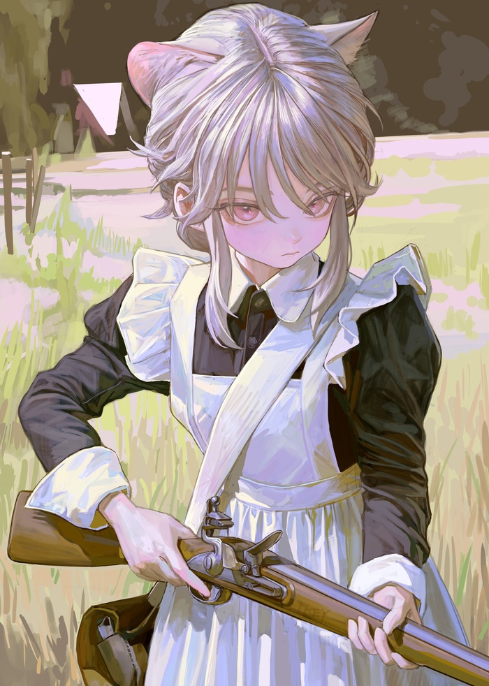 -    FKEY, , , Anime Art, Original Character, , Animal Ears, 