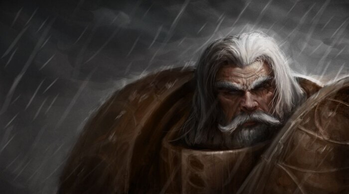 Защитник веры из Disciples 2, художник Тиодор