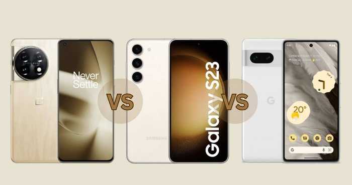  : OnePlus 1 &amp; Samsung Galaxy S23 &amp; Google Pixel