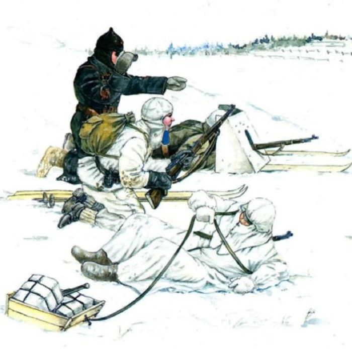 Soviet volunteer ski battalions of the Winter War 1939-40 - My, The Second World War, Military history, the USSR, Soviet-Finnish war, Skiers, Volunteers, Red Army, Finland, Longpost, Literature