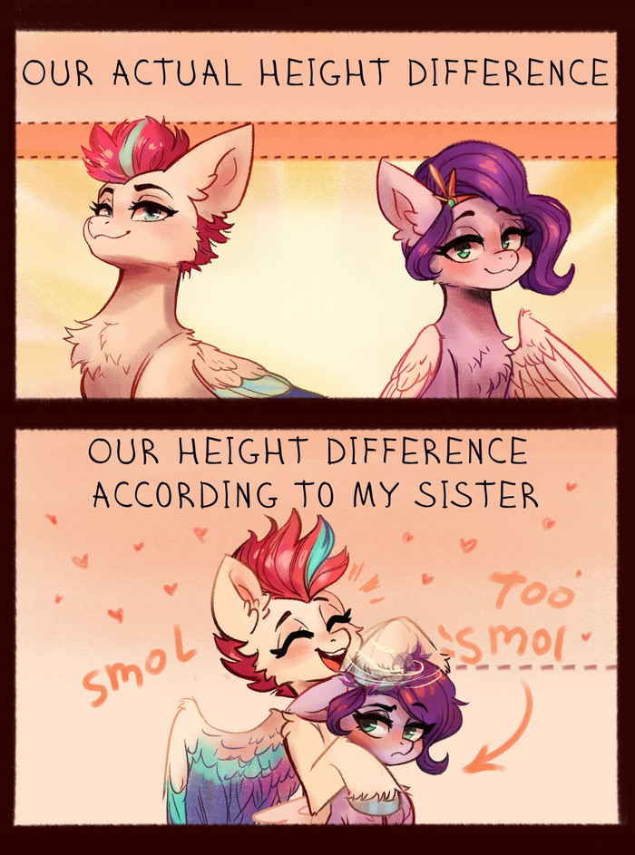  My Little Pony, , Ponyart, Pipp Petals, Zipp Storm, MLP G5, 