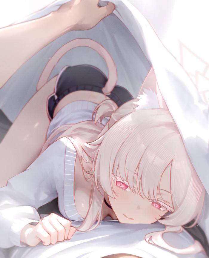 Morning Anime Art, , Blue Archive, Kiyosumi Akira, Animal Ears, 