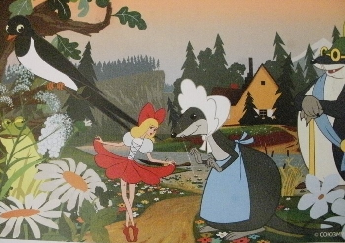 Кадр из советского мультфильма «Дюймовочка» Леонида Амальрика.