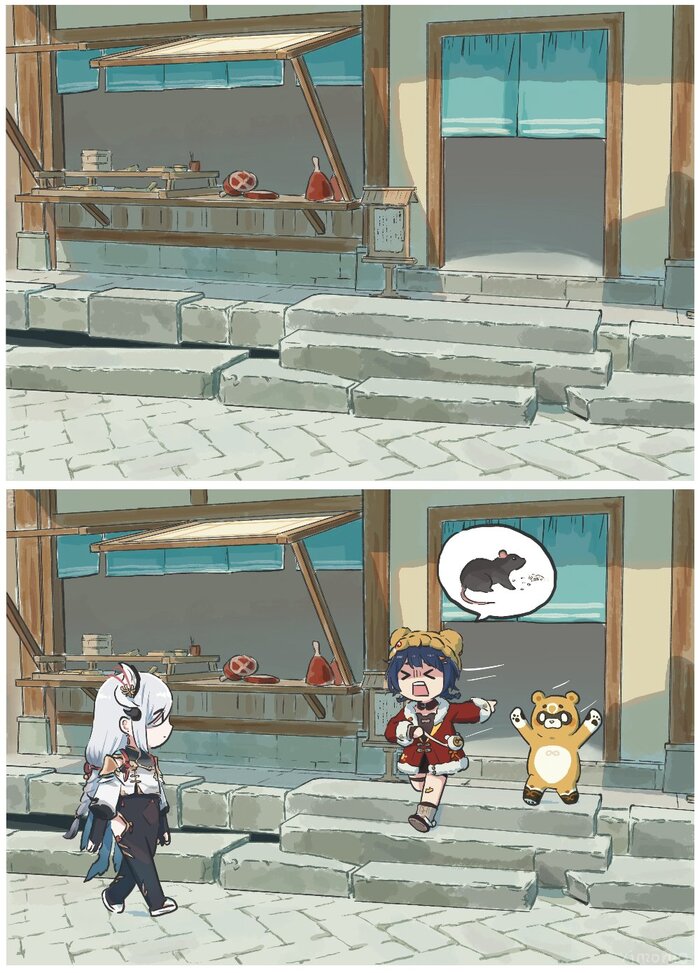 , , ,  !!! , Anime Art, , , Genshin Impact, Zenless Zone Zero, Shenhe (Genshin Impact), Xiangling, Xinzoruo, Jane Doe (zzz), , Animal Ears, , 