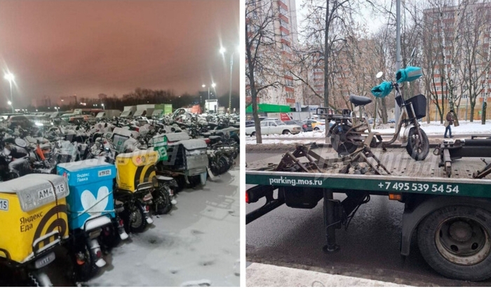В Москве у курьеров-нарушителей стали массово изымать СИМ